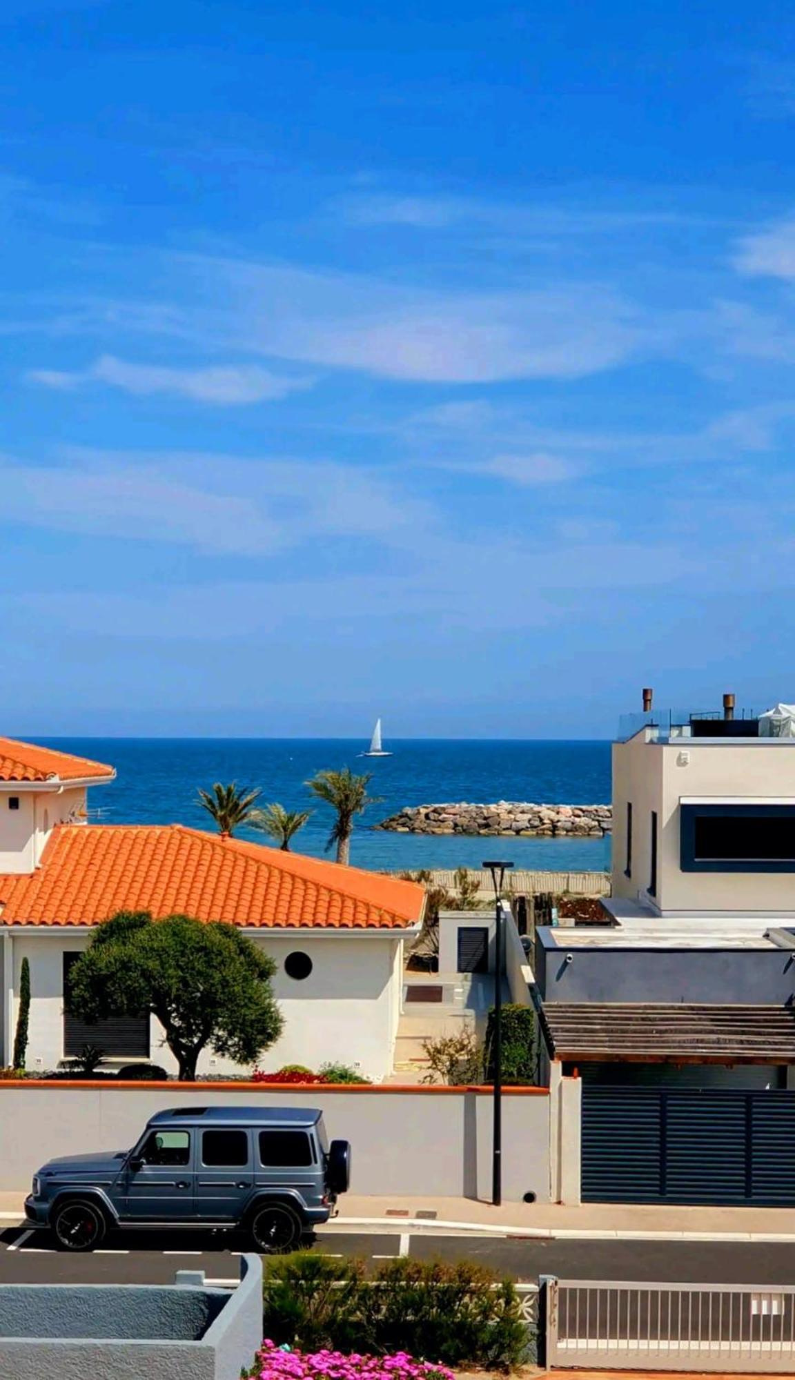 La Plage Du Lido - Front De Mer - Travaux Recents Le Barcarès Екстериор снимка